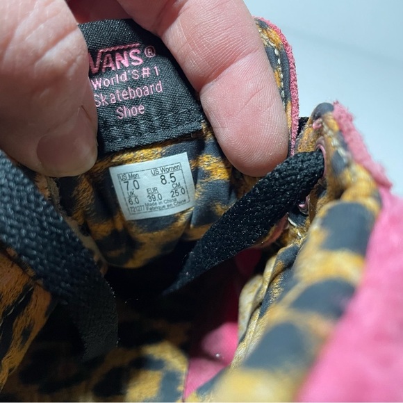 Vans SK8-Hi (Sherpa) Pink Lemonade Women 8.5 - Picture 9 of 9